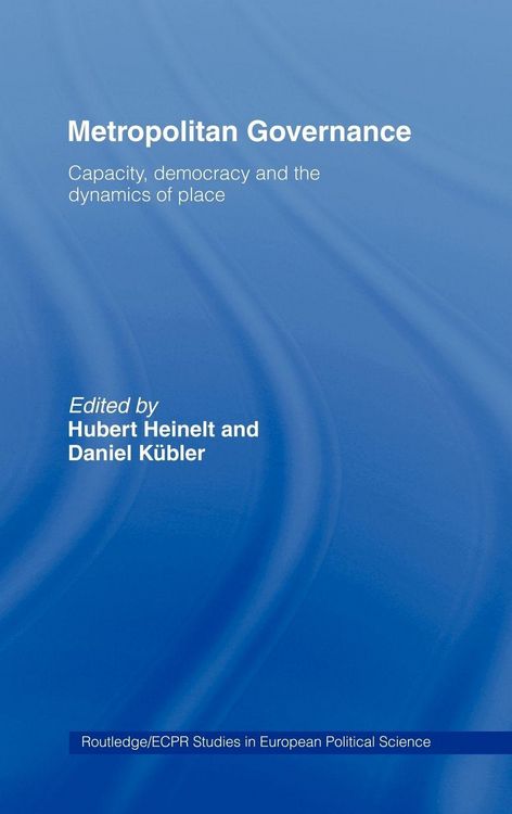 Produktbild: Metropolitan Governance in the 21st Century