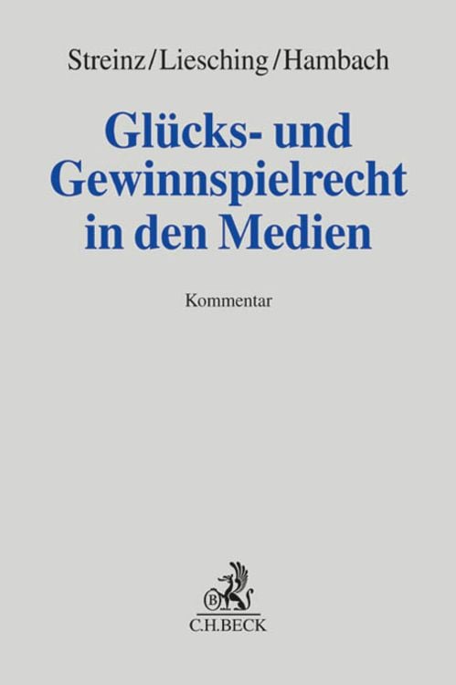 Bild vom Artikel Glücks- und Gewinnspielrecht in den Medien vom Autor Rudolf Streinz