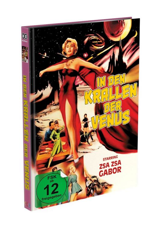 Produktbild: IN DEN KRALLEN DER VENUS - 2-Disc Mediabook Cover C (Blu-ray + DVD) Limited 250 Edition &ndash; Uncut