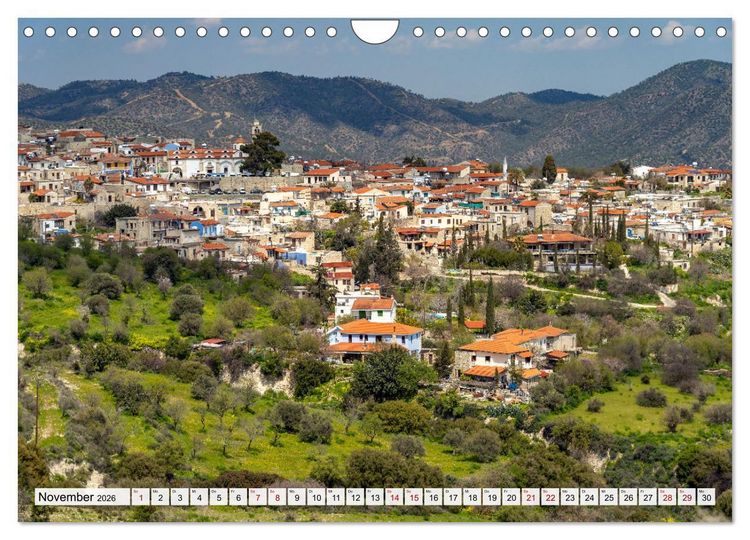 Produktbild: Trauminsel Zypern (Wandkalender 2026 DIN A4 quer), CALVENDO Monatskalender