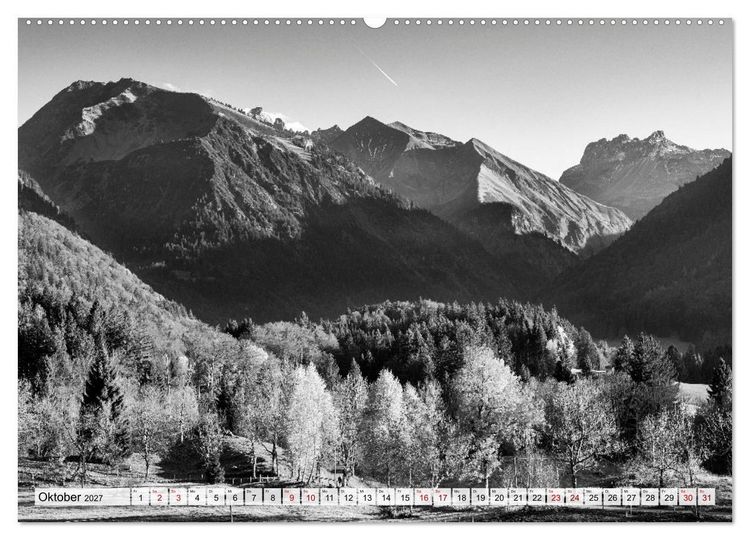 Produktbild: Traumhafte Allg&auml;uer Alpen (Wandkalender 2027 DIN A2 quer), CALVENDO Monatskalender