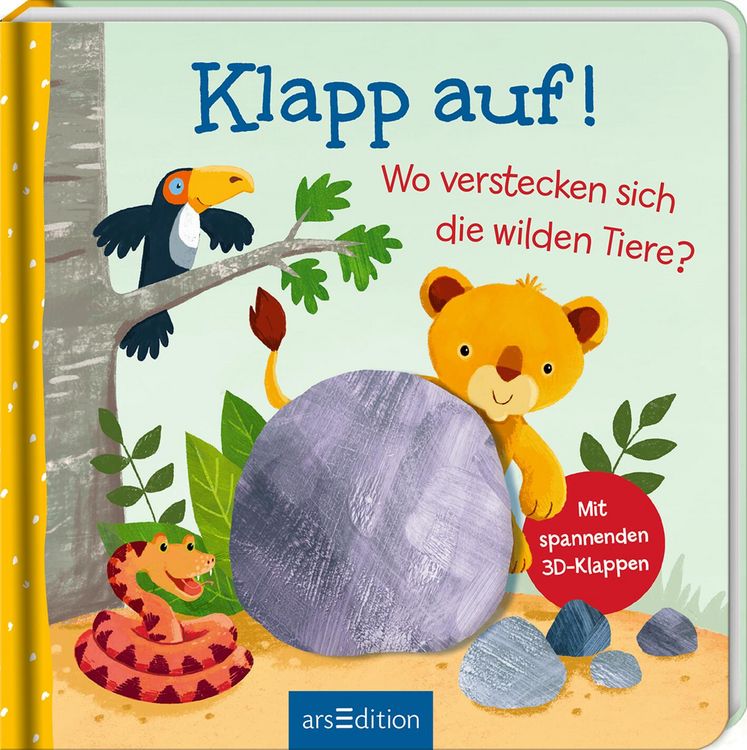Produktbild: Klapp auf! Wo verstecken sich die wilden Tiere?