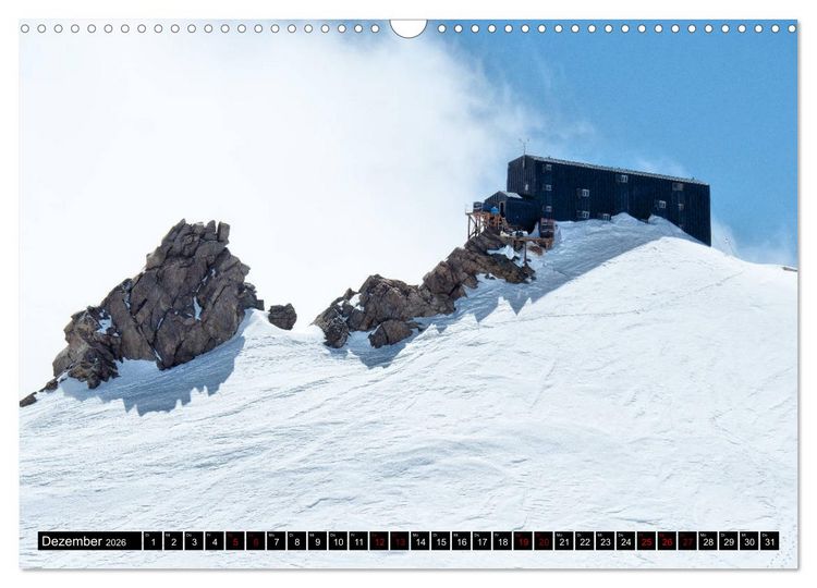 Produktbild: Monte Rosa Classic - Die klassische Tour um das Monte Rosa Massiv (Wandkalender 2026 DIN A3 quer), CALVENDO Monatskalender
