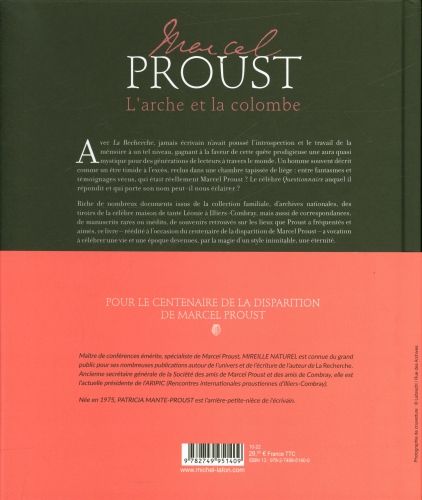 Produktbild: Marcel Proust : l'arche et la colombe