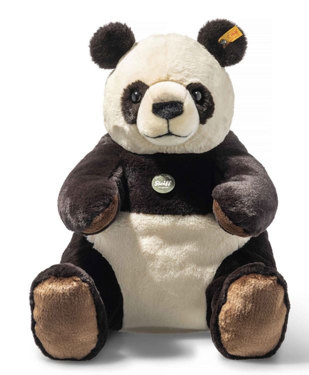 Produktbild: Steiff 067877 - Pandi Gro&szlig;er Panda, sitzend, Pl&uuml;sch, 40 cm
