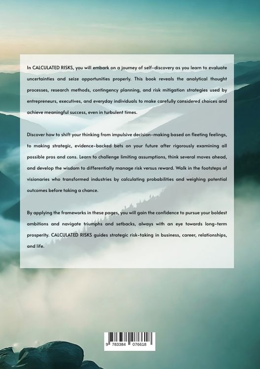 Produktbild: Calculated risks