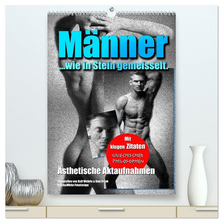 Produktbild: M&auml;nner... wie in Stein gemeisselt. (hochwertiger Premium Wandkalender 2026 DIN A2 hoch), Kunstdruck in Hochglanz