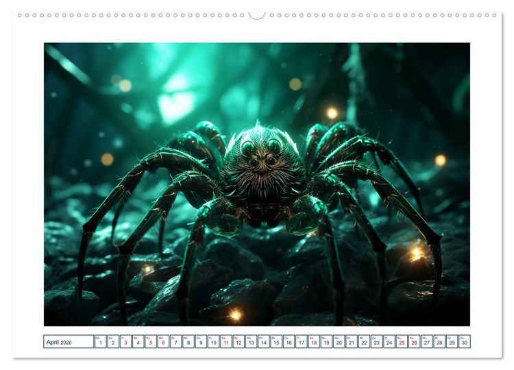 Produktbild: Magische Insekten (hochwertiger Premium Wandkalender 2026 DIN A2 quer), Kunstdruck in Hochglanz