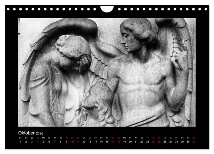 Produktbild: Die Engel von Melaten (Wandkalender 2026 DIN A4 quer), CALVENDO Monatskalender