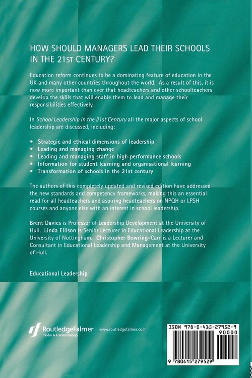 Produktbild: School Leadership in the 21st Century