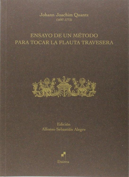 Produktbild: Ensayo de un m&eacute;todo para tocar la flauta travesera
