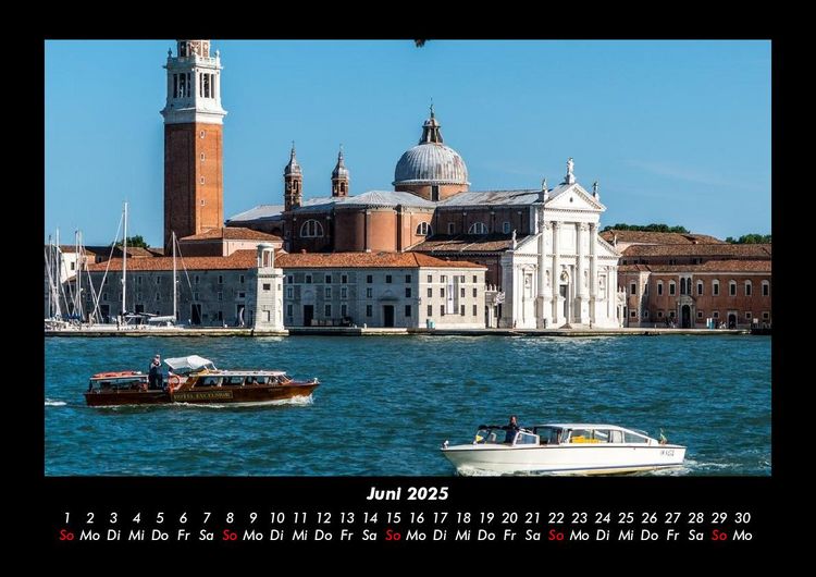 Produktbild: Boote 2025 Fotokalender DIN A3