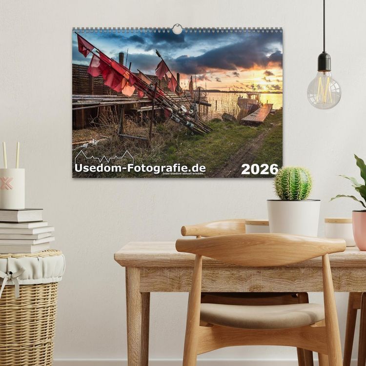 Produktbild: Usedom-Fotografie.de (Wandkalender 2026 DIN A3 quer), CALVENDO Monatskalender