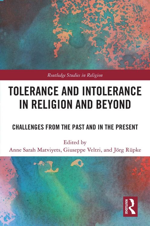 Produktbild: Tolerance and Intolerance in Religion and Beyond