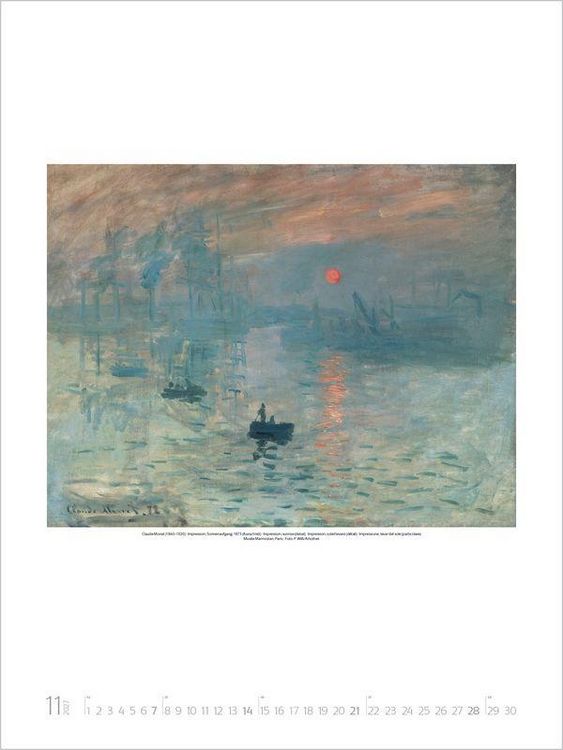 Produktbild: Claude Monet 2027