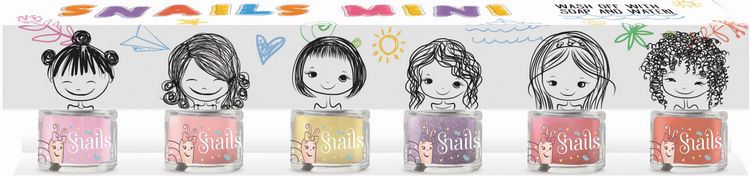 Produktbild: Snails Geschenkset Nagellack Mini 6x7ml (MQ2)