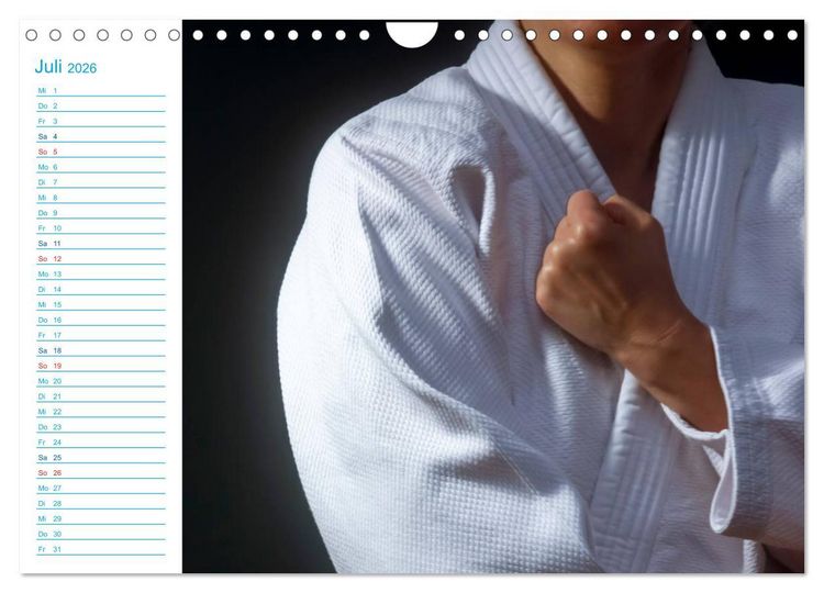Produktbild: Kampfsport (Wandkalender 2026 DIN A4 quer), CALVENDO Monatskalender