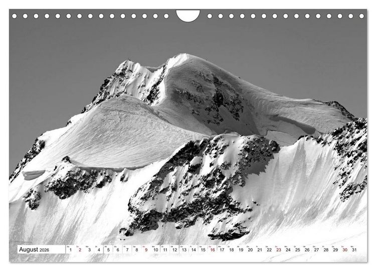 Produktbild: Dreitausender in den Alpen (Wandkalender 2026 DIN A4 quer), CALVENDO Monatskalender