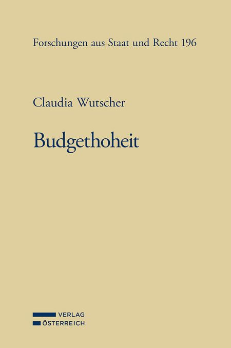 Produktbild: Budgethoheit