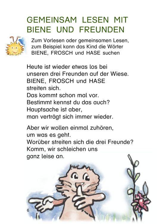 Produktbild: Gemeinsam lesen mit Biene und Freunden