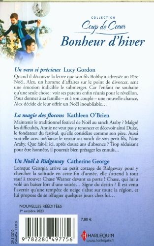 Produktbild: Bonheur d'hiver : trois nouvelles