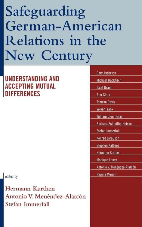 Produktbild: Safeguarding German-American Relations in the New Century