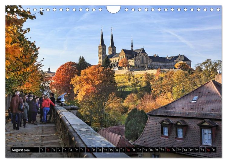 Produktbild: Bamberg - das fr&auml;nkische Rom (Wandkalender 2026 DIN A4 quer), CALVENDO Monatskalender