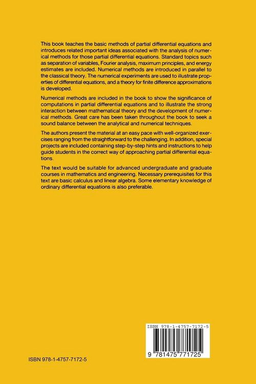 Produktbild: Introduction to Partial Differential Equations