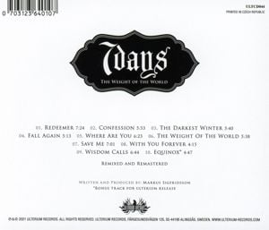 Produktbild: The Weight Of The World (Remixed & Remastered)