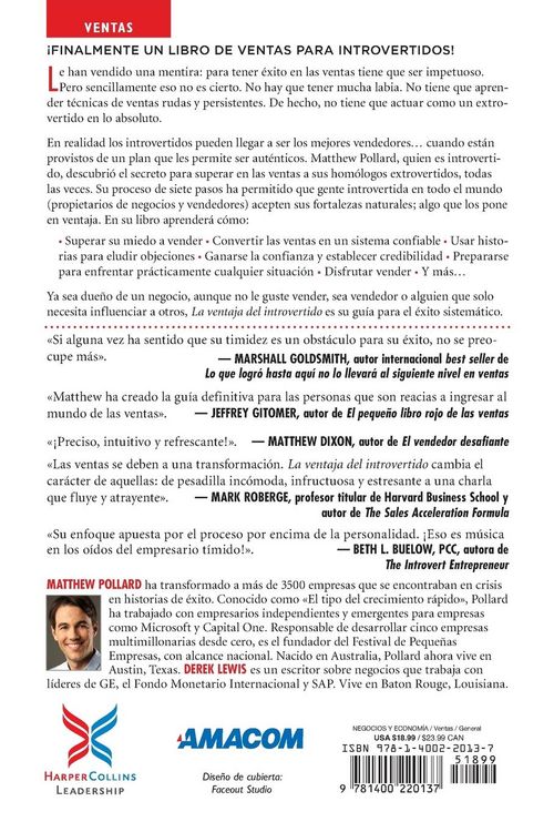 Produktbild: La ventaja del introvertido