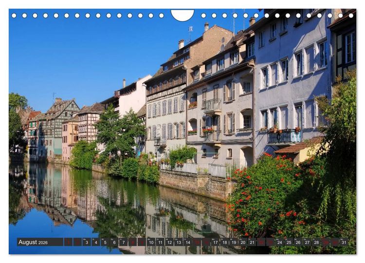 Produktbild: Elsass - Zwischen Rhein und Vogesen (Wandkalender 2026 DIN A4 quer), CALVENDO Monatskalender