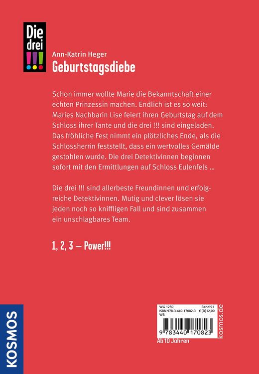 Produktbild: Die drei !!!, 91, Geburtstagsdiebe