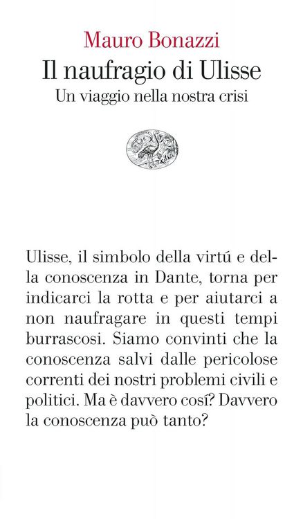 Produktbild: Il naufragio di Ulisse. Un viaggio nella nostra crisi