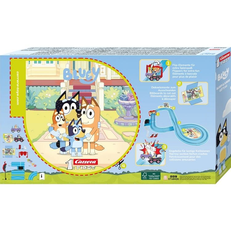 Produktbild: Carrera FIRST Bluey & Bingo - Lets Go
