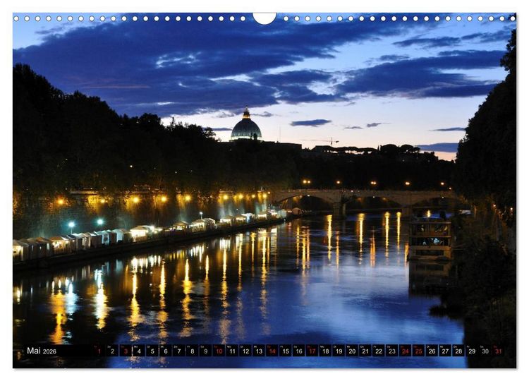 Produktbild: Spaziergang durch Rom (Wandkalender 2026 DIN A3 quer), CALVENDO Monatskalender
