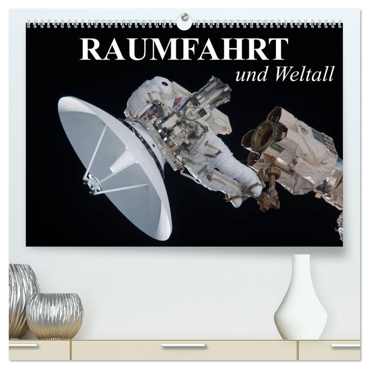 Produktbild: Raumfahrt und Weltall (hochwertiger Premium Wandkalender 2026 DIN A2 quer), Kunstdruck in Hochglanz