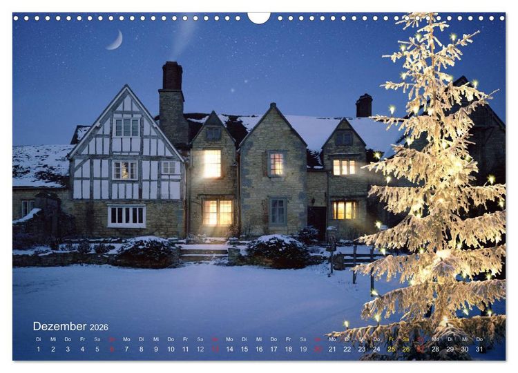 Produktbild: Mondnacht (Wandkalender 2026 DIN A3 quer), CALVENDO Monatskalender
