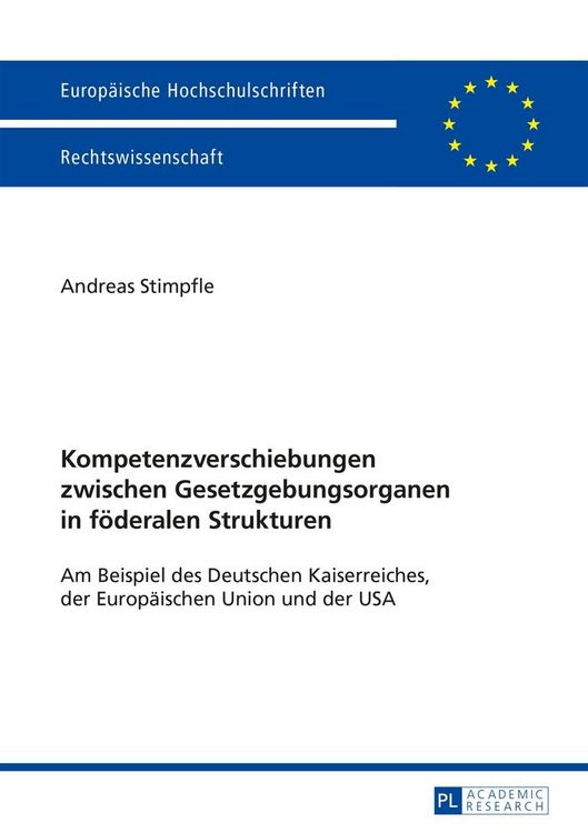 Produktbild: Kompetenzverschiebungen zwischen Gesetzgebungsorganen in f&ouml;deralen Strukturen