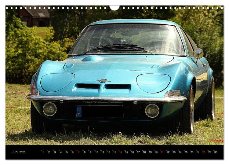 Produktbild: Opel GT Der Kalender (Wandkalender 2026 DIN A3 quer), CALVENDO Monatskalender