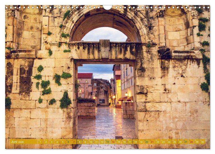 Produktbild: Split - Zauberhafte Perle an der Adriak&uuml;ste Kroatiens (Wandkalender 2026 DIN A3 quer), CALVENDO Monatskalender