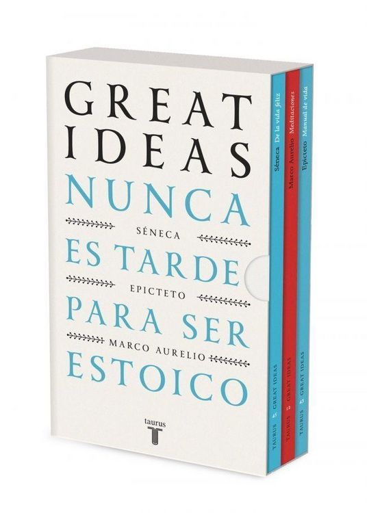 Produktbild: Estuche. Nunca Es Tarde Para Ser Estoico / Boxed Set. It Is Never Too Late to Be Stoic