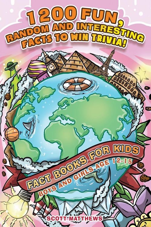 Produktbild: 1200 Fun, Random & Interesting Facts To Win Trivia! - Fact Books For Kids (Boys and Girls Age 12 - 15)