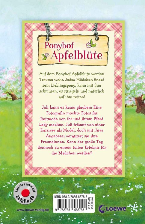 Produktbild: Ponyhof Apfelbl&uuml;te (Band 10) - Ladys glanzvoller Auftritt
