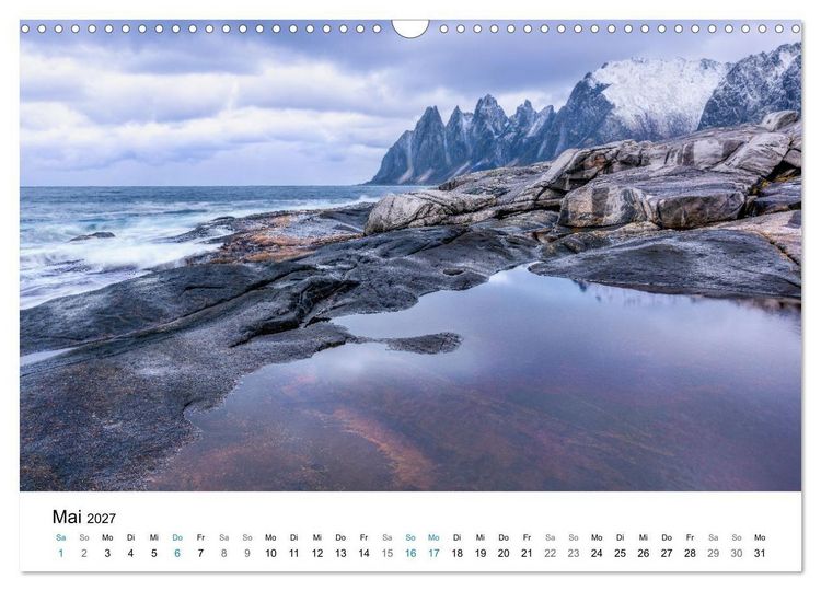 Produktbild: ZAUBERHAFTES NORWEGEN (Wandkalender 2027 DIN A3 quer), CALVENDO Monatskalender