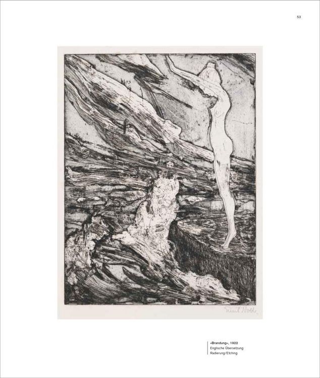 Produktbild: Emil Nolde. Die Graphik des Malers / The Painter&rsquo;s Prints