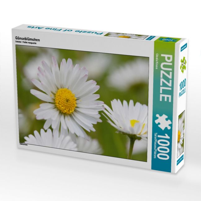 Produktbild: CALVENDO Puzzle G&auml;nsebl&uuml;mchen | 1000 Teile Lege-Gr&ouml;&szlig;e 64x48cm Foto-Puzzle f&uuml;r gl&uuml;ckliche Stunden