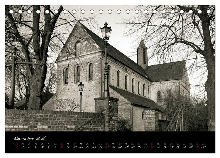Produktbild: Kaiserswerther Impressionen (Tischkalender 2026 DIN A5 quer), CALVENDO Monatskalender