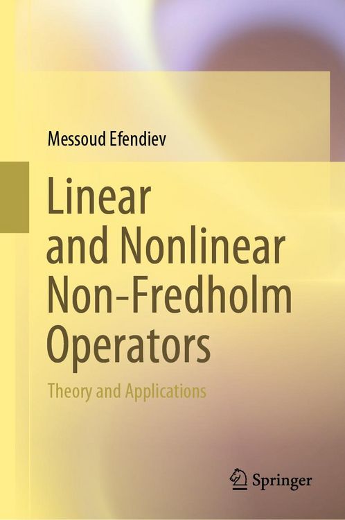 Produktbild: Linear and Nonlinear Non-Fredholm Operators