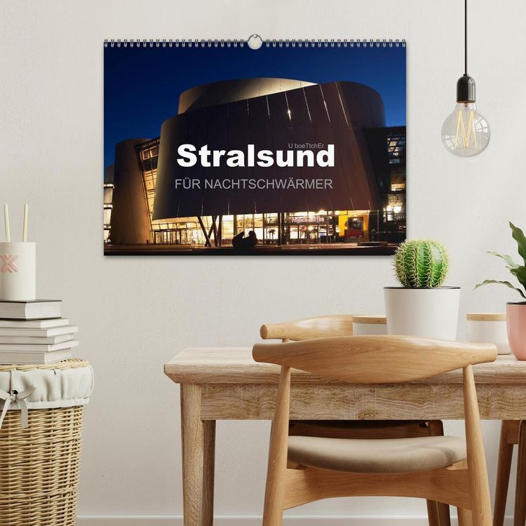 Produktbild: Stralsund F&Uuml;R NACHTSCHW&Auml;RMER (Wandkalender 2026 DIN A3 quer), CALVENDO Monatskalender