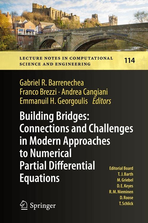 Produktbild: Building Bridges: Connections and Challenges in Modern Approaches to Numerical Partial Differential Equations